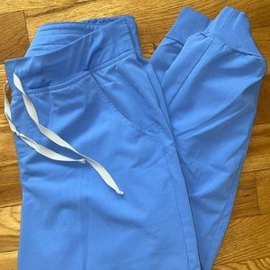 Figs Large TALL joggers ceil blue